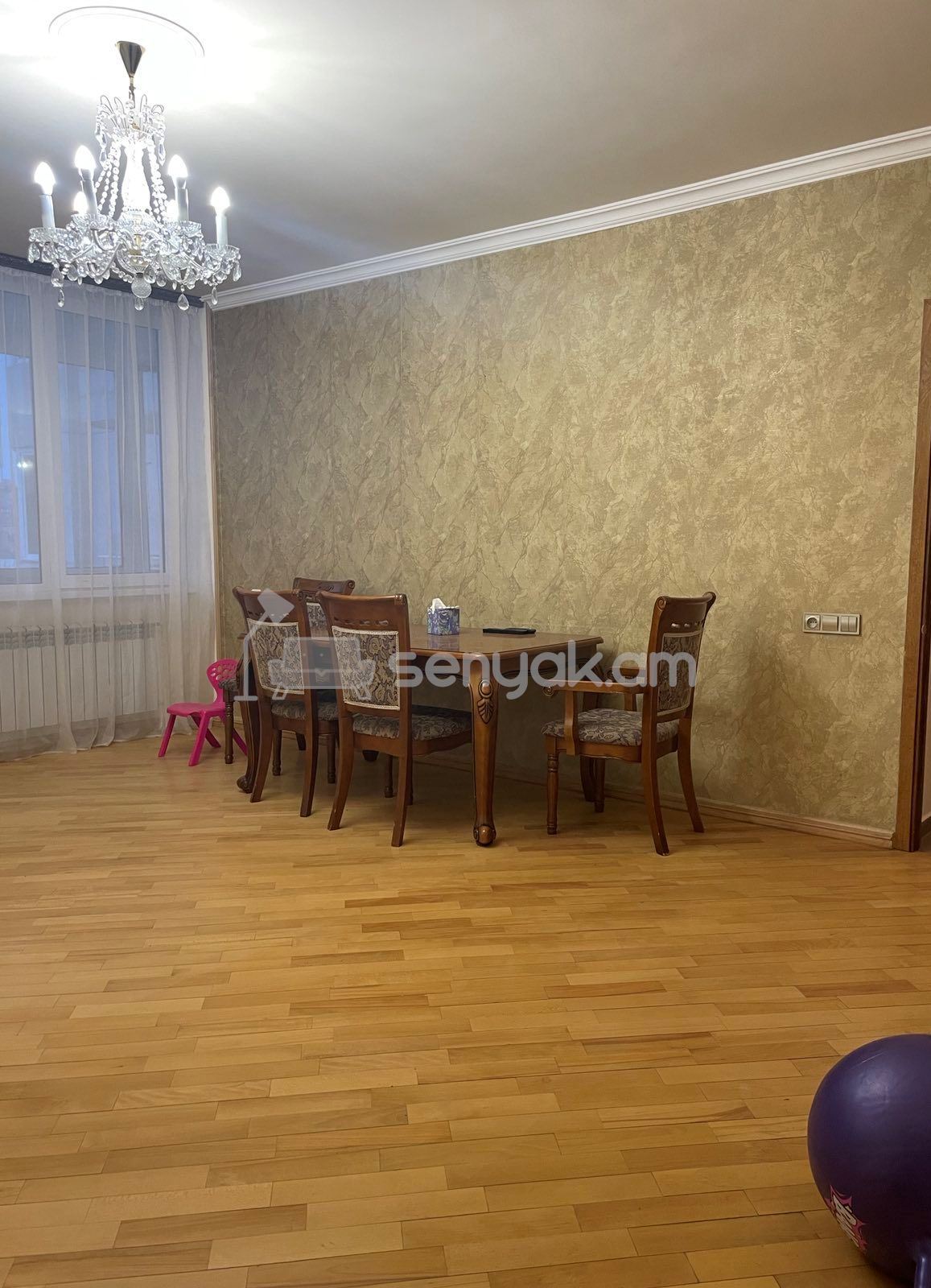 3 Սենյականոց Բնակարան Նորակառույցում, 100քմ, 5/12 հարկ, Կապիտալ Վերանորոգված, Կահավորված