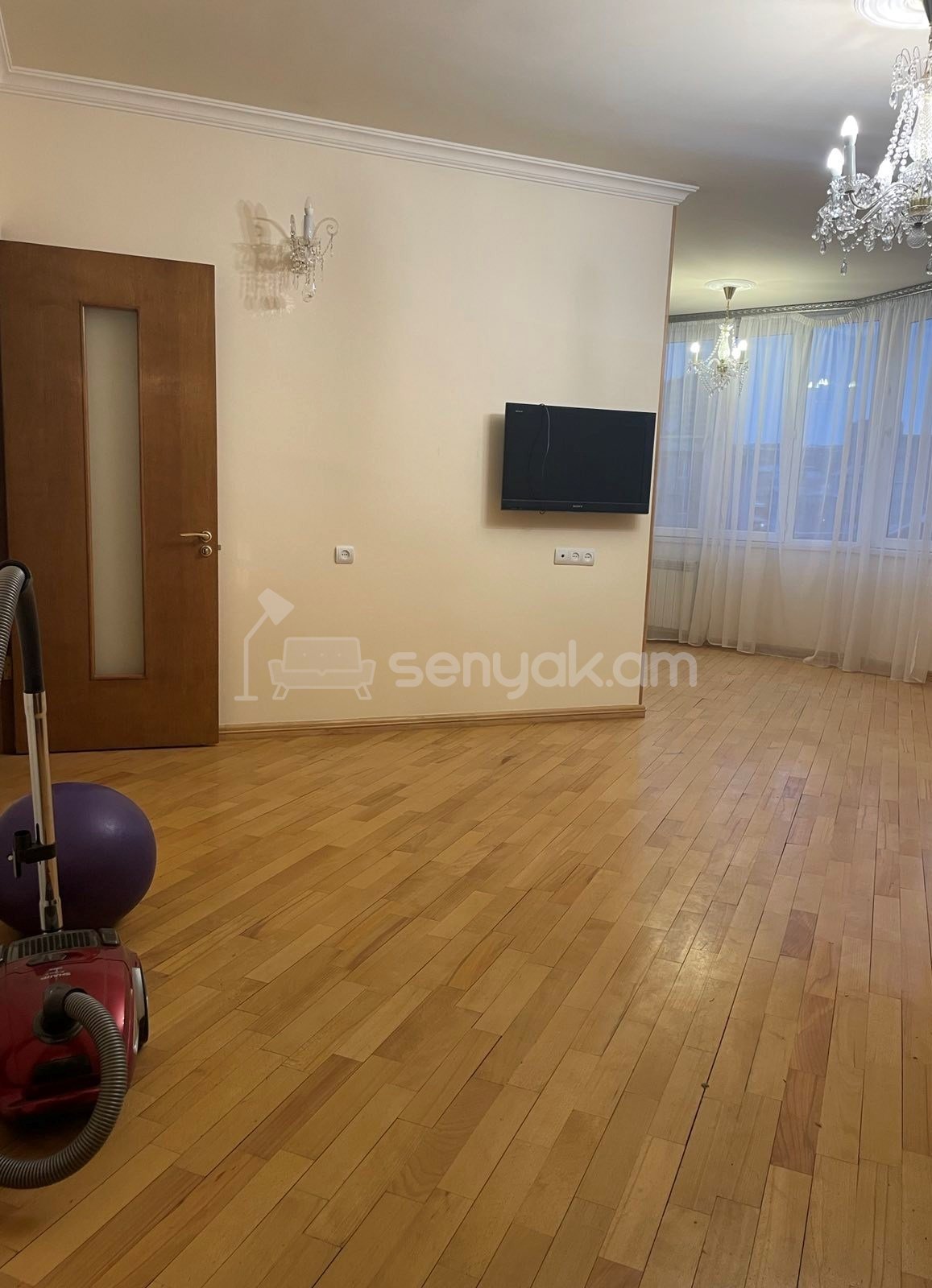 3 Սենյականոց Բնակարան Նորակառույցում, 100քմ, 5/12 հարկ, Կապիտալ Վերանորոգված, Կահավորված