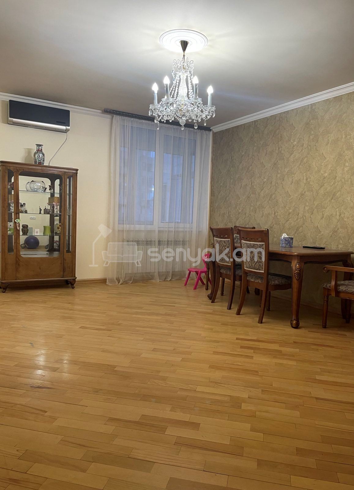 3 Սենյականոց Բնակարան Նորակառույցում, 100քմ, 5/12 հարկ, Կապիտալ Վերանորոգված, Կահավորված