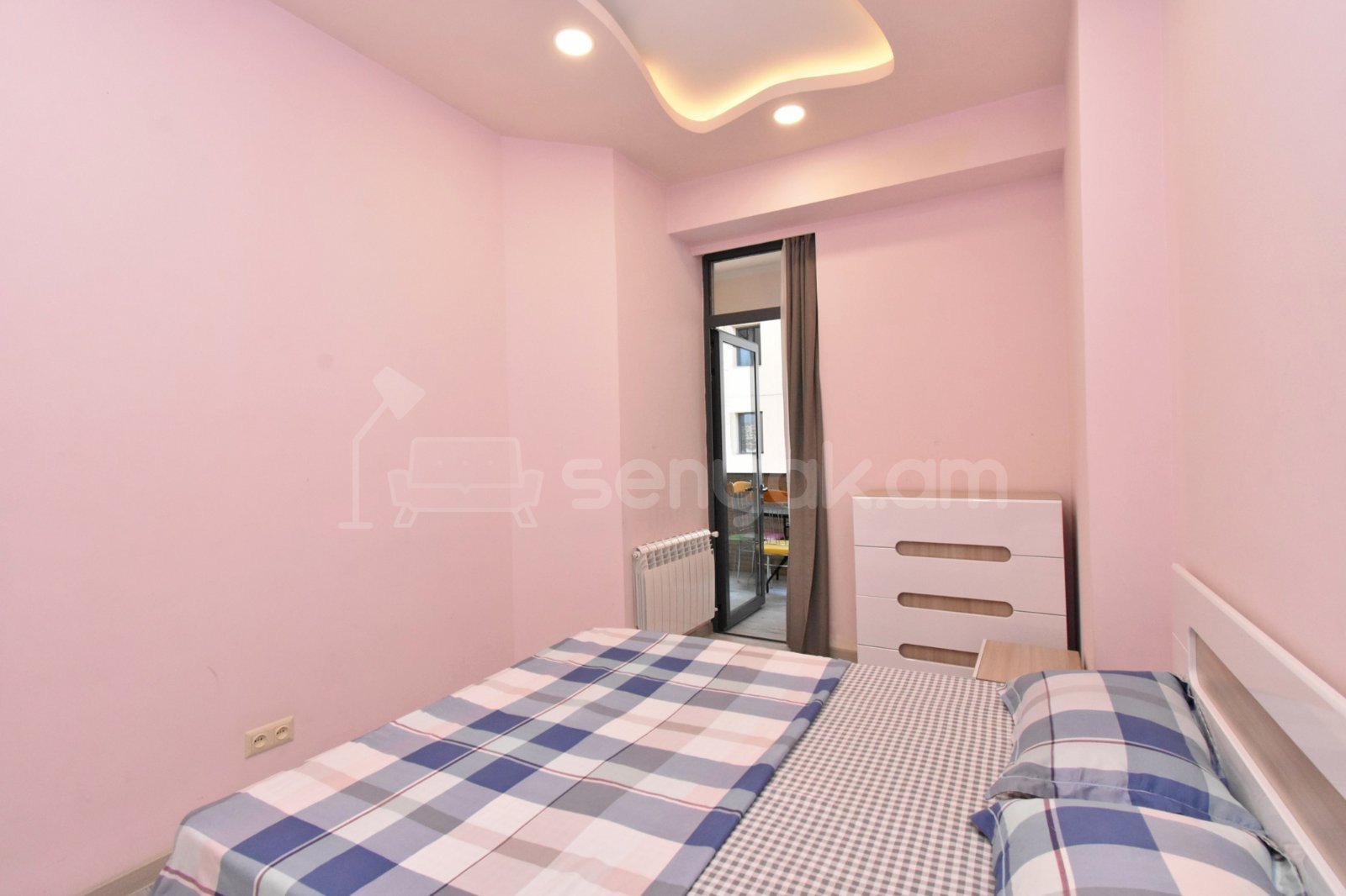 2 Սենյականոց Բնակարան Նորակառույցում, 48քմ, 7/16 հարկ, Կապիտալ Վերանորոգված