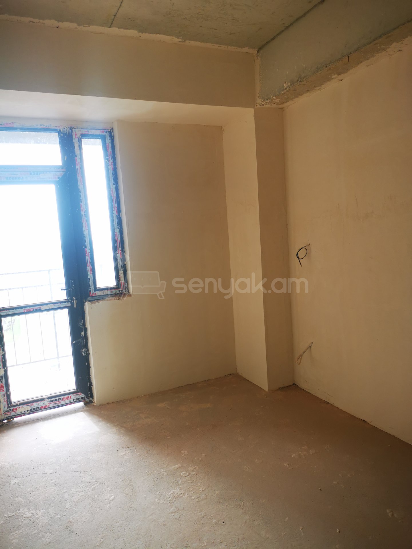 2 Սենյականոց Բնակարան Նորակառույցում, 54քմ, 6/16 հարկ, Զրոյական Վիճակում