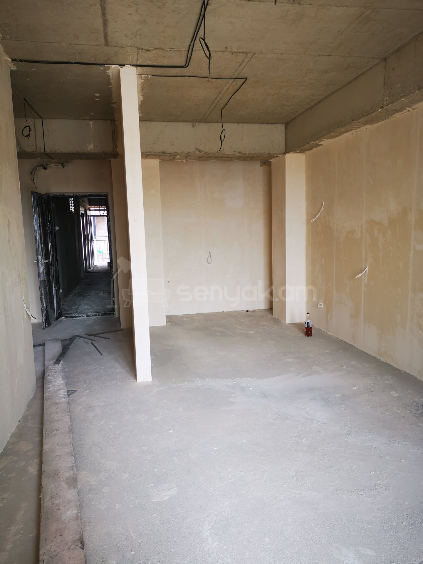 2 Սենյականոց Բնակարան Նորակառույցում, 54քմ, 6/16 հարկ, Զրոյական Վիճակում