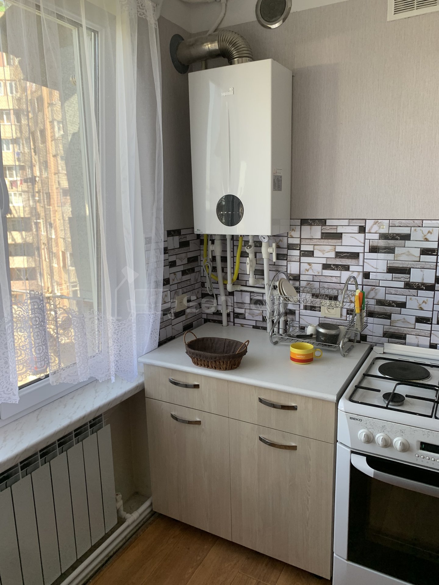 1 Սենյականոց Բնակարան, 36քմ, 5/5 հարկ, Կոսմետիկ Վերանորոգված, Կահավորված, Արևկող