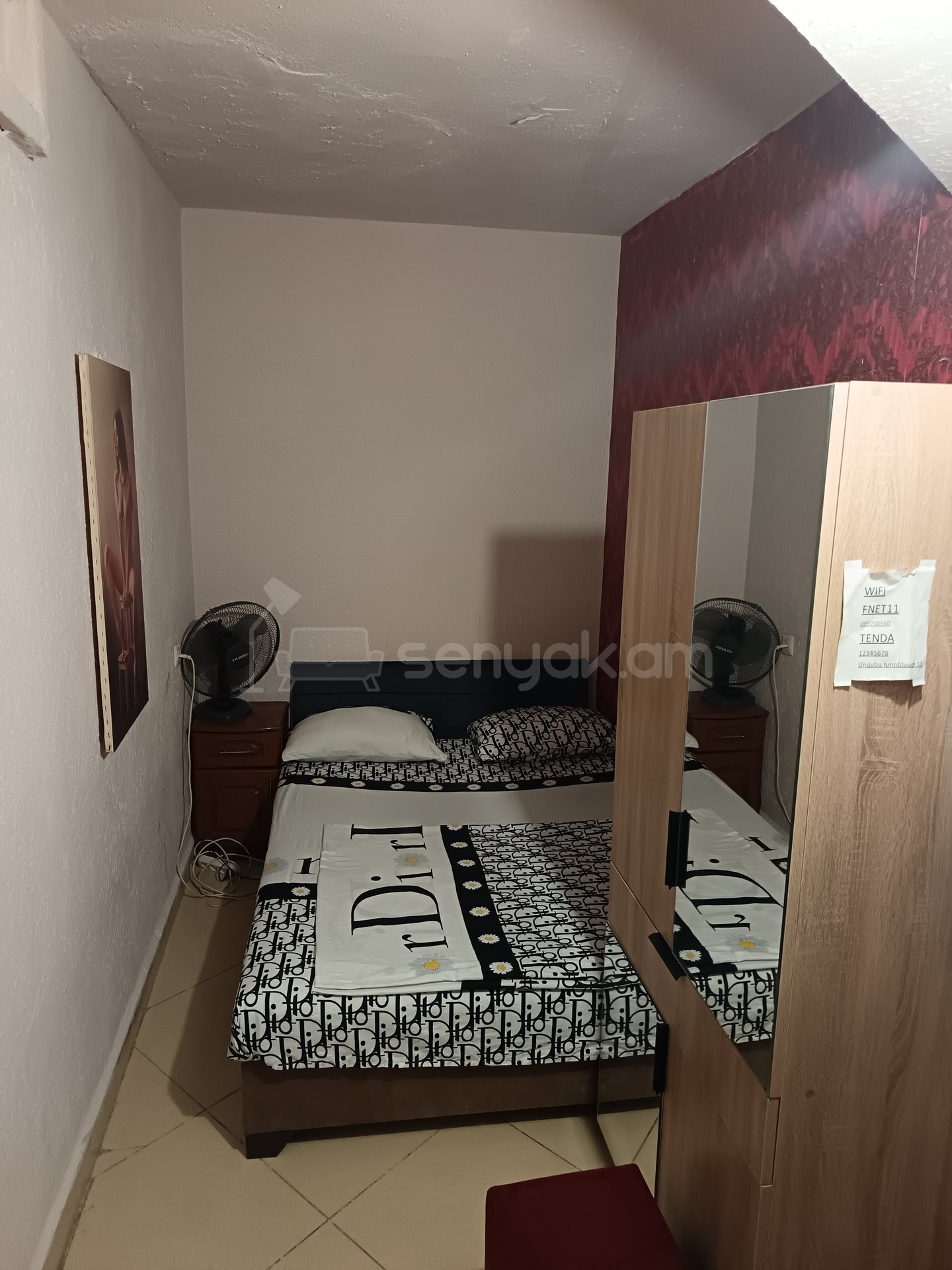Սենյակ 12քմ, 1/1 հարկ