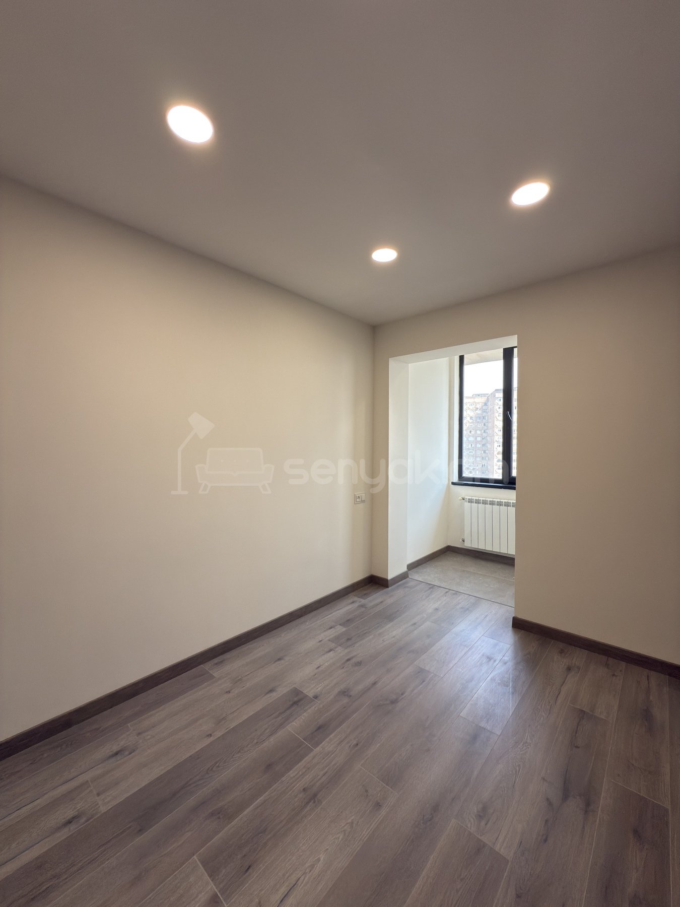 2 Սենյականոց Բնակարան, 56քմ, 9/9 հարկ, Դիզայներական Վերանորոգված