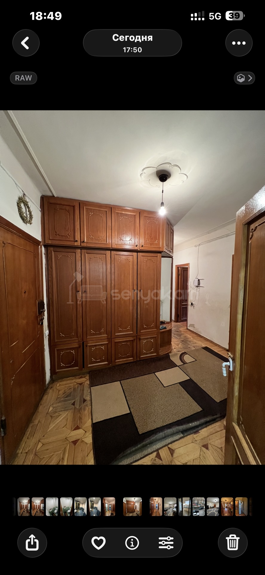 2 Սենյականոց Բնակարան, 35քմ, 5/16 հարկ, Նորմալ Վիճակում, Կահավորված, Արևկող