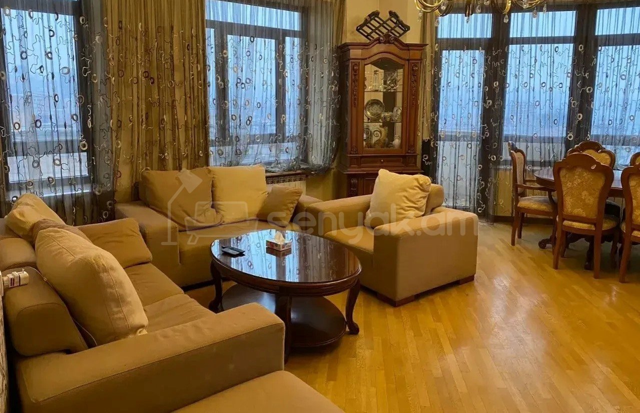 3 Սենյականոց Բնակարան Նորակառույցում, 120քմ, 9/12 հարկ, Կապիտալ Վերանորոգված