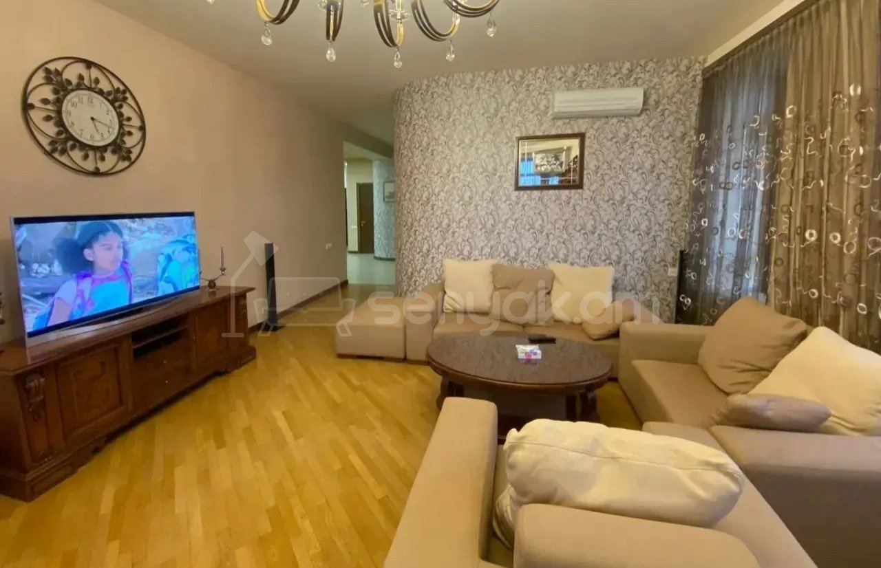 3 Սենյականոց Բնակարան Նորակառույցում, 120քմ, 9/12 հարկ, Կապիտալ Վերանորոգված