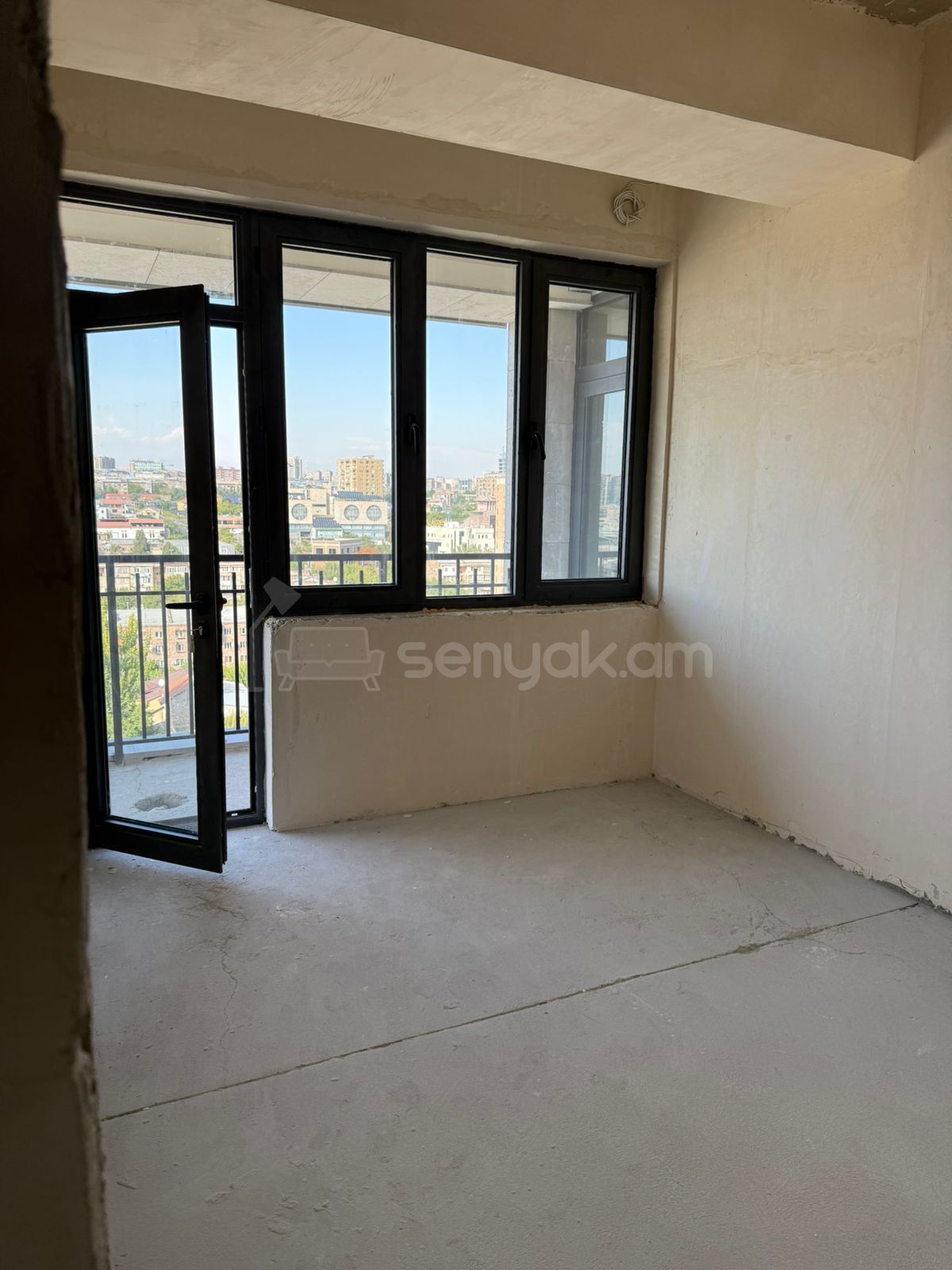 3 Սենյականոց Բնակարան Նորակառույցում, 63քմ, 12/18 հարկ, Զրոյական Վիճակում