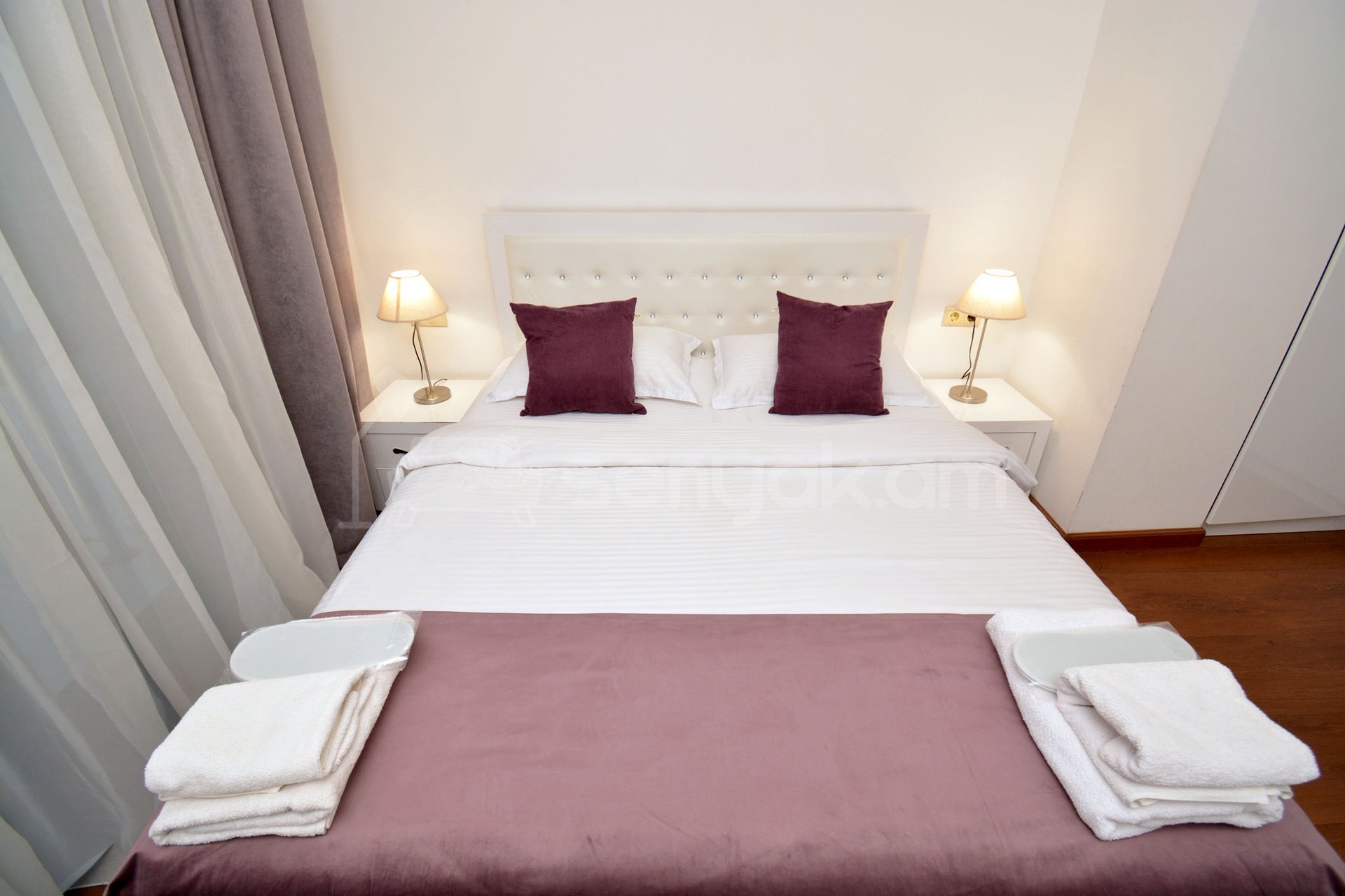 2 Սենյականոց Բնակարան Նորակառույցում, 60քմ, 8/15 հարկ, Կապիտալ Վերանորոգված