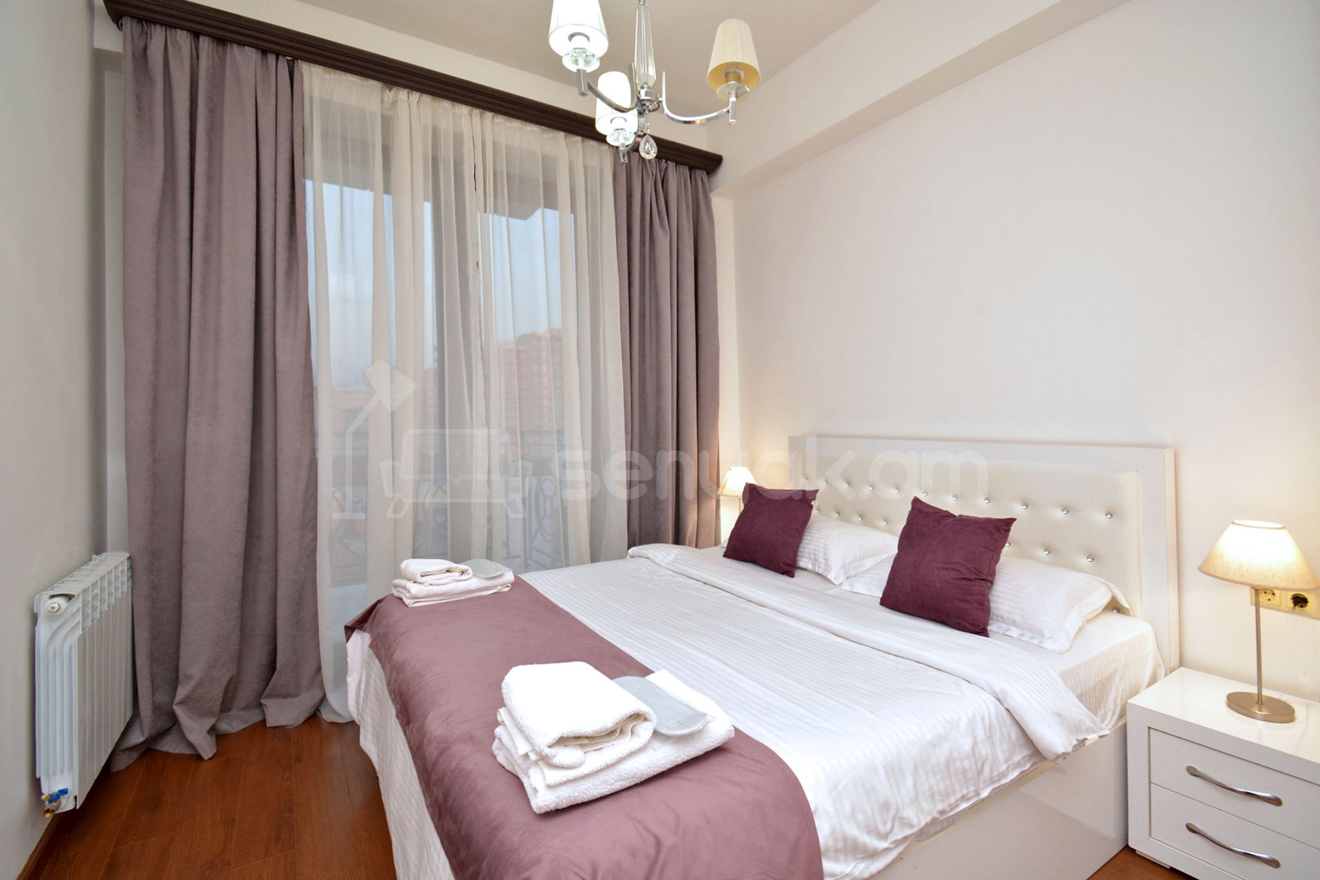 2 Սենյականոց Բնակարան Նորակառույցում, 60քմ, 8/15 հարկ, Կապիտալ Վերանորոգված