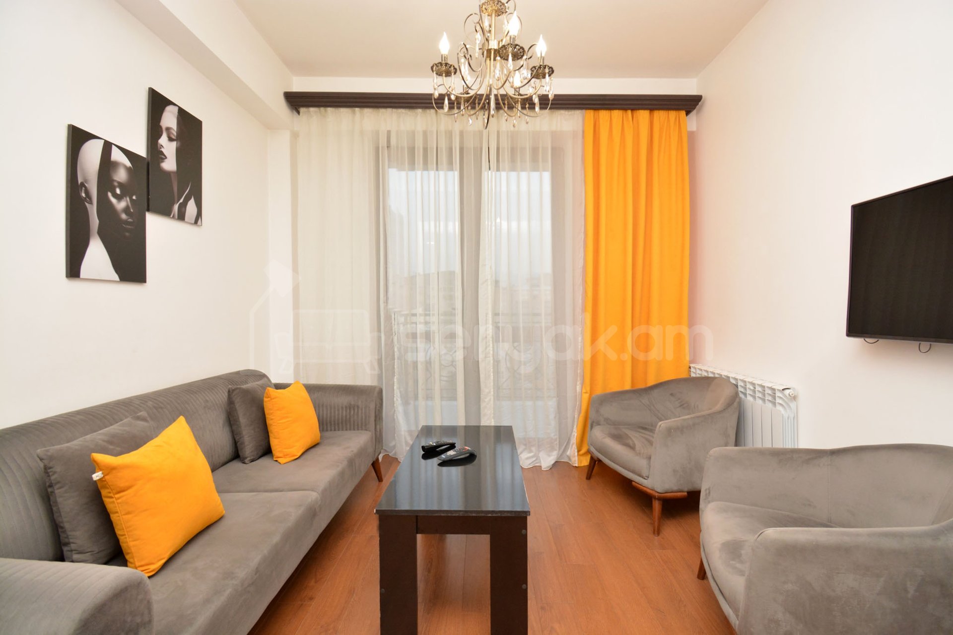 2 Սենյականոց Բնակարան Նորակառույցում, 60քմ, 8/15 հարկ, Կապիտալ Վերանորոգված