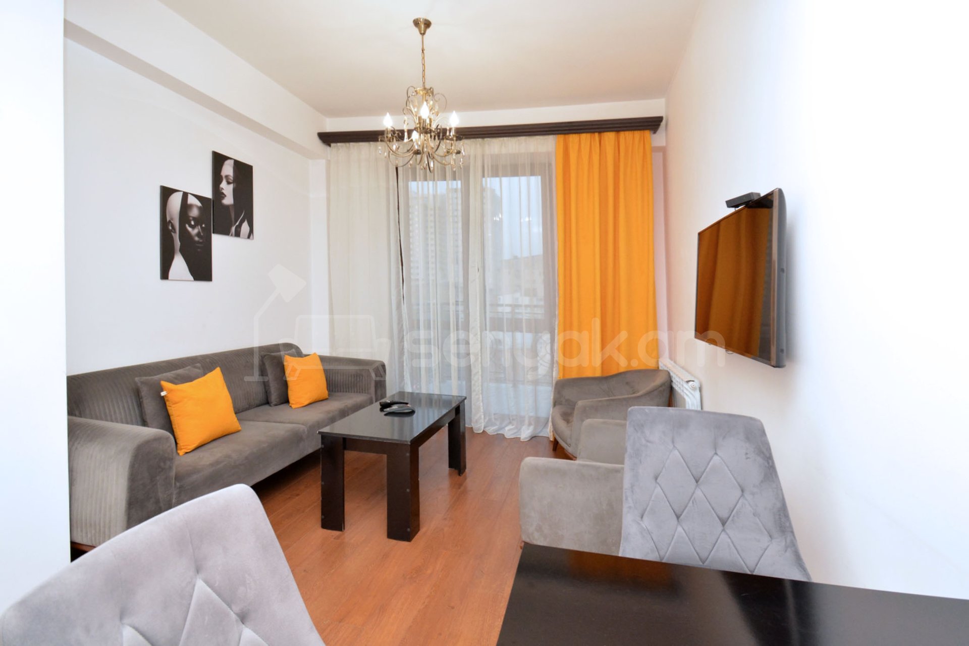 2 Սենյականոց Բնակարան Նորակառույցում, 60քմ, 8/15 հարկ, Կապիտալ Վերանորոգված