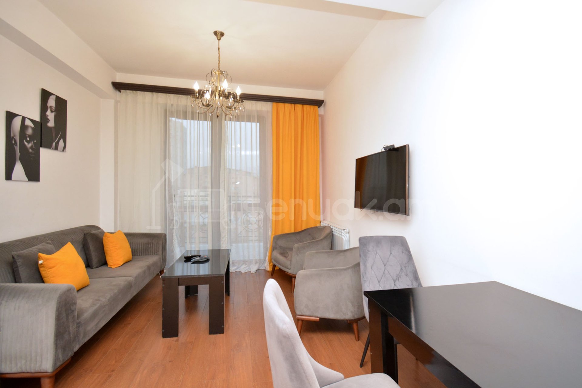 2 Սենյականոց Բնակարան Նորակառույցում, 60քմ, 8/15 հարկ, Կապիտալ Վերանորոգված