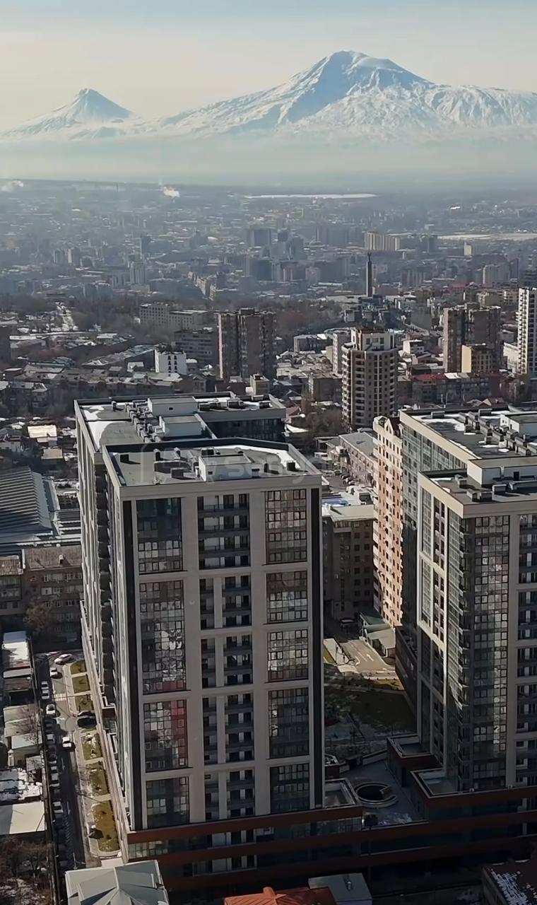 2 Սենյականոց Բնակարան Նորակառույցում, 88քմ, 16/20 հարկ, Զրոյական Վիճակում