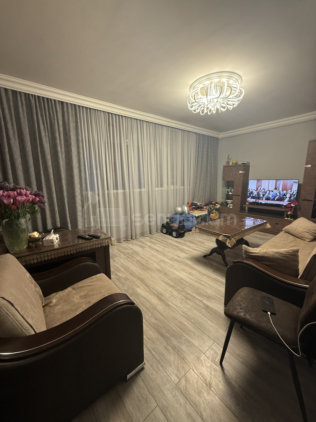 3 Սենյականոց Բնակարան, 75քմ, 6/9 հարկ, Կապիտալ Վերանորոգված