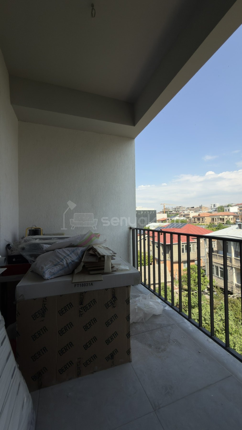 2 Սենյականոց Բնակարան Նորակառույցում, 50քմ, 5/5 հարկ, Զրոյական Վիճակում
