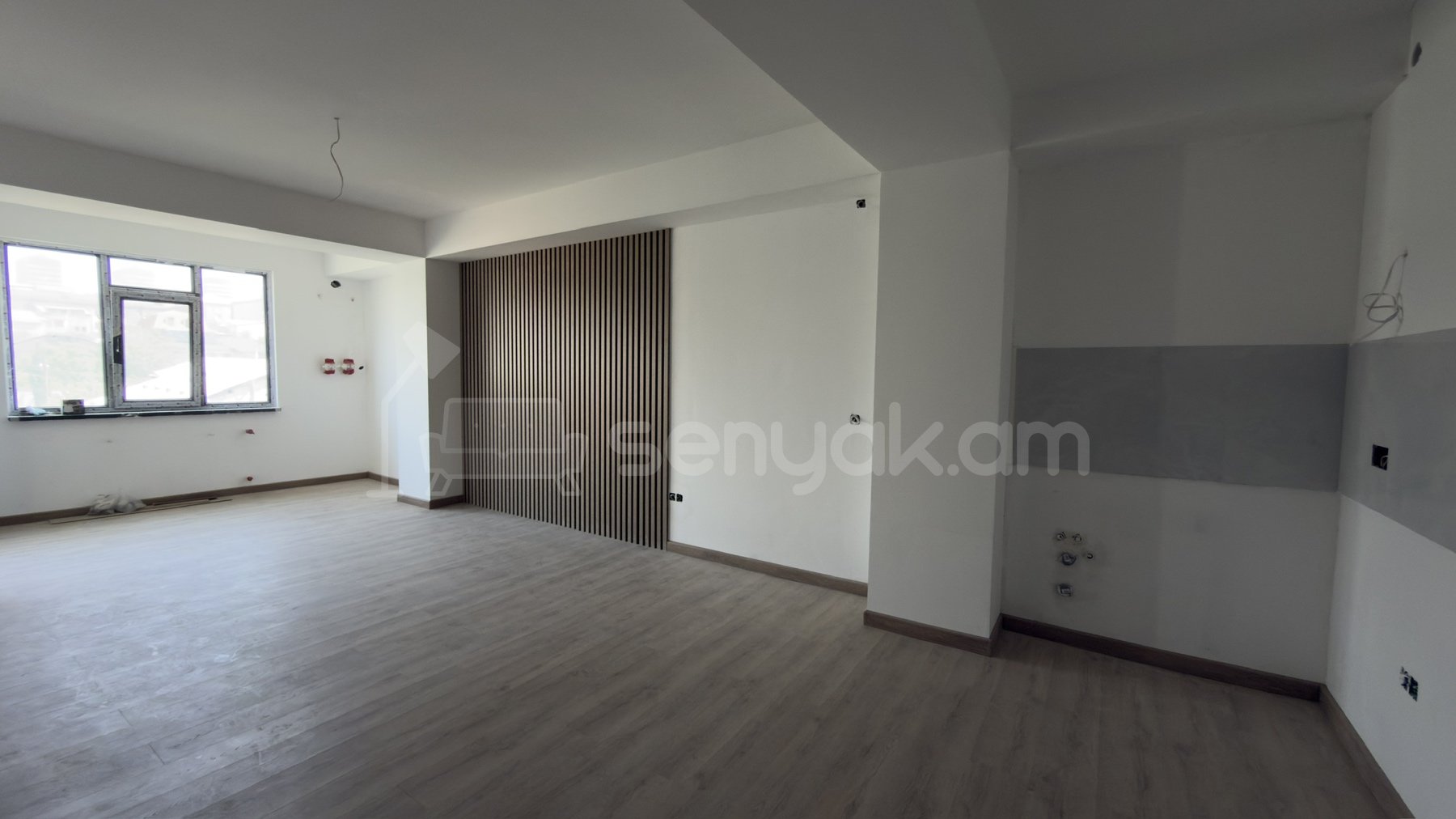 2 Սենյականոց Բնակարան Նորակառույցում, 50քմ, 5/5 հարկ, Զրոյական Վիճակում