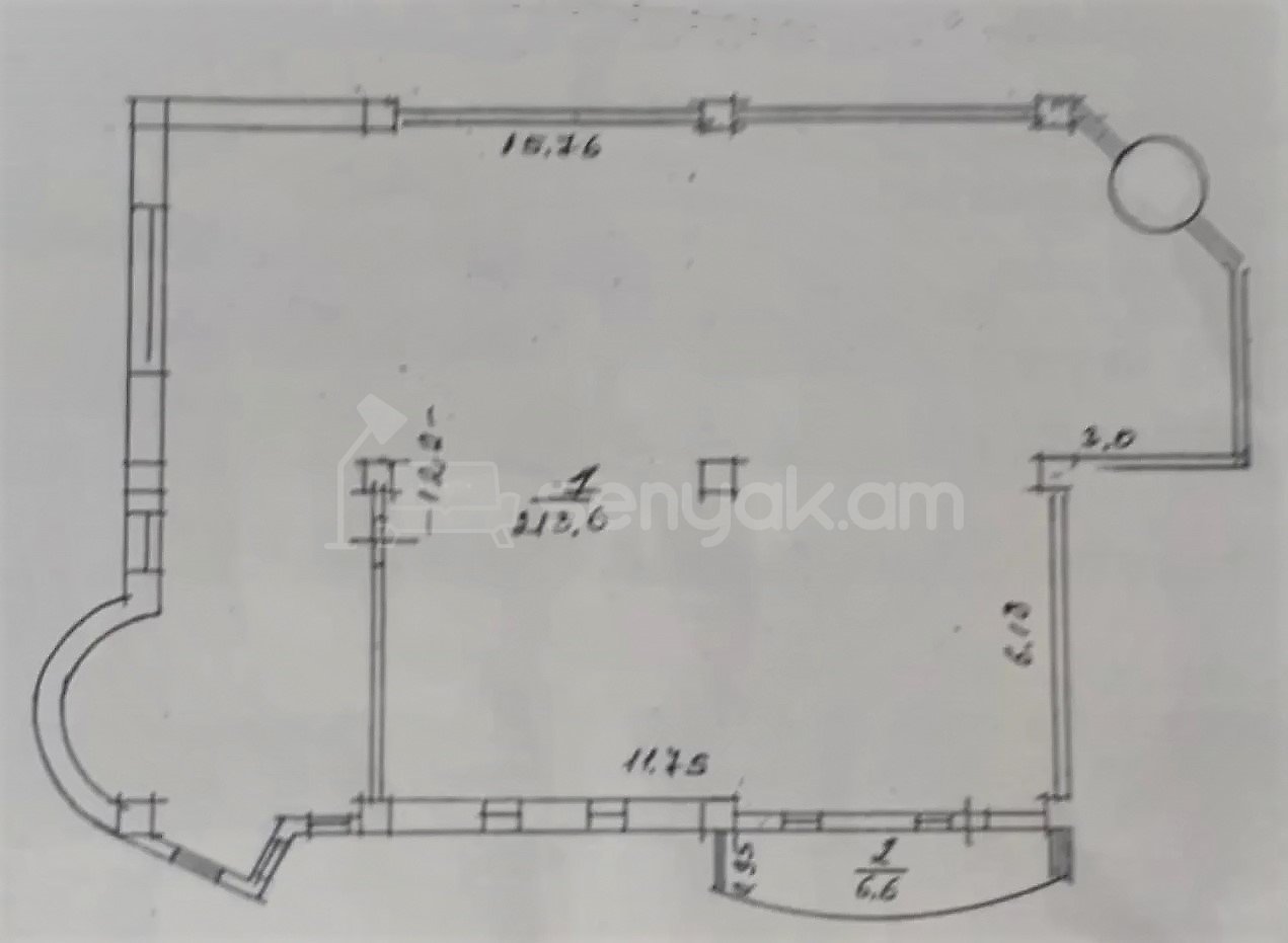 Օֆիսային Տարածք, 220քմ