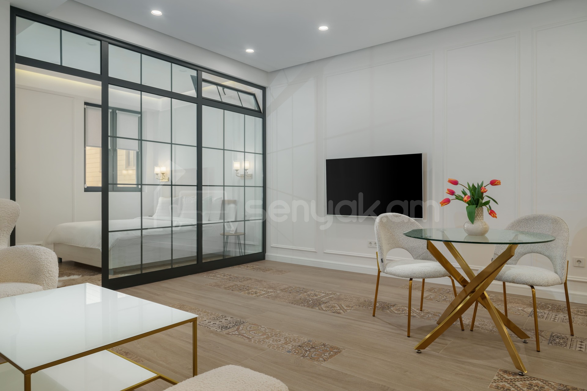 2 Սենյականոց Բնակարան Նորակառույցում, 52քմ, 5/11 հարկ, Դիզայներական Վերանորոգված