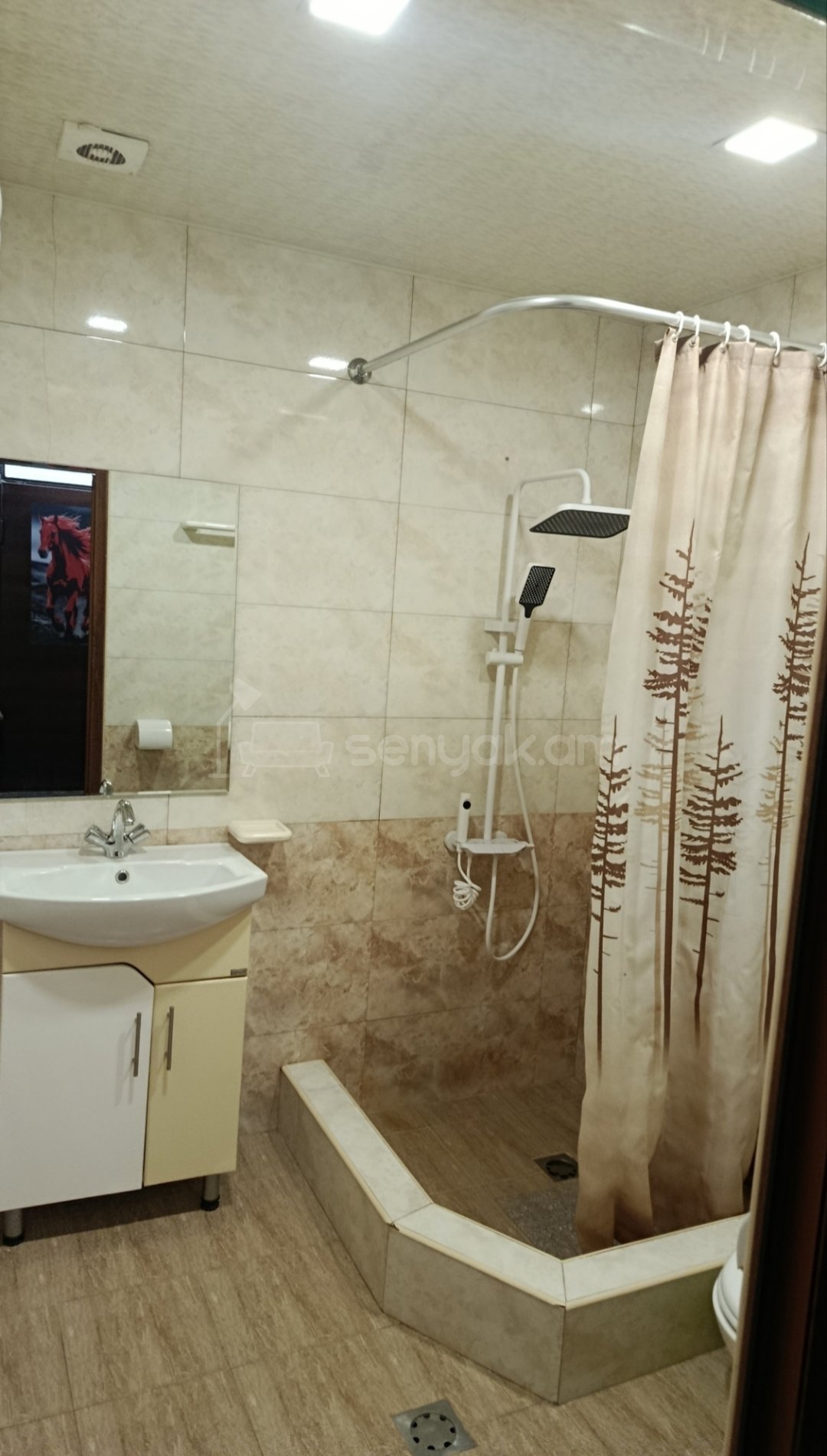 2 Սենյականոց Բնակարան Նորակառույցում, 54քմ, 1/1 հարկ, Կապիտալ Վերանորոգված