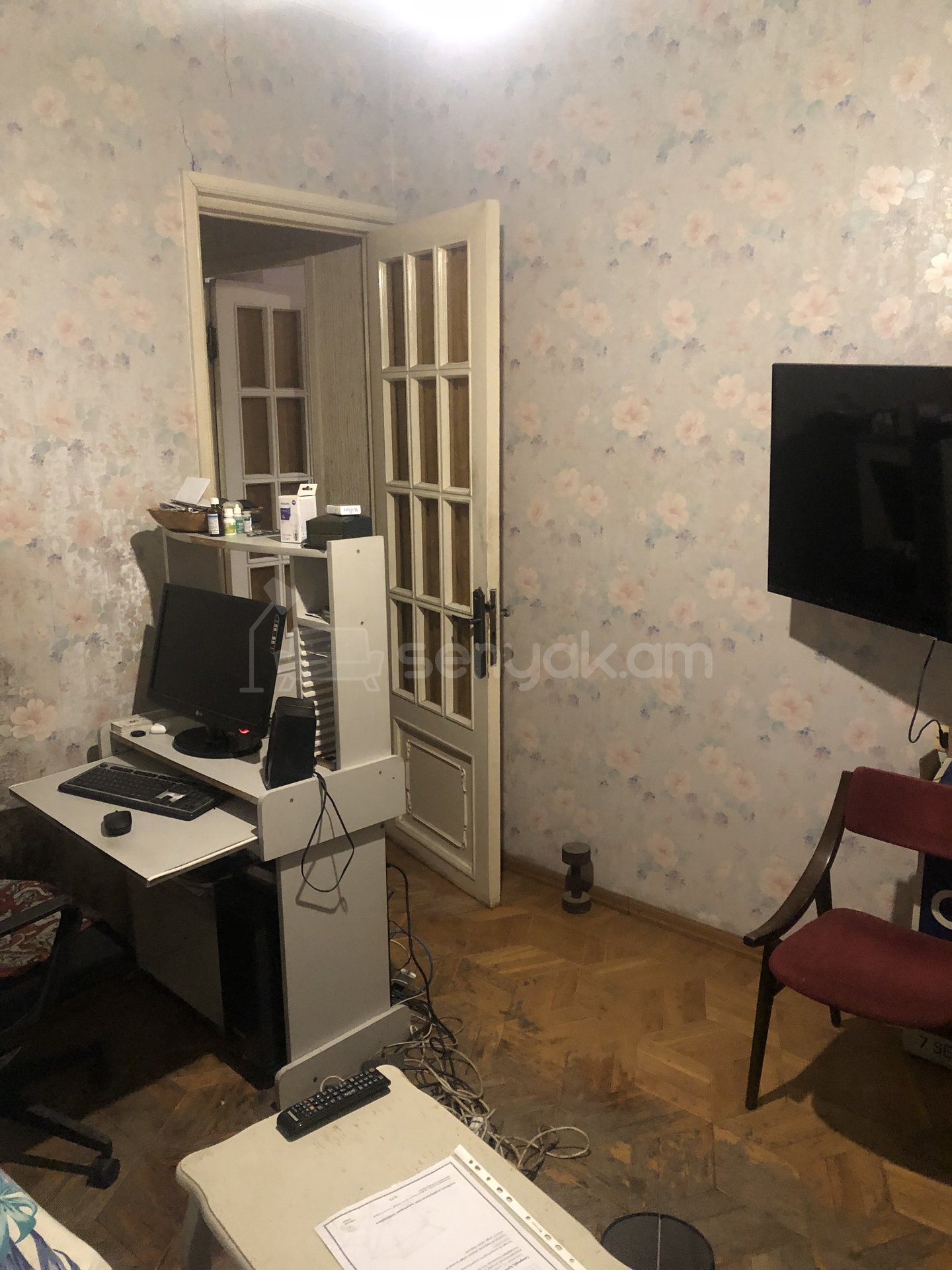 2 Սենյականոց Բնակարան Քարե Շենքում, 39քմ, 3/5 հարկ, Կոսմետիկ Վերանորոգված