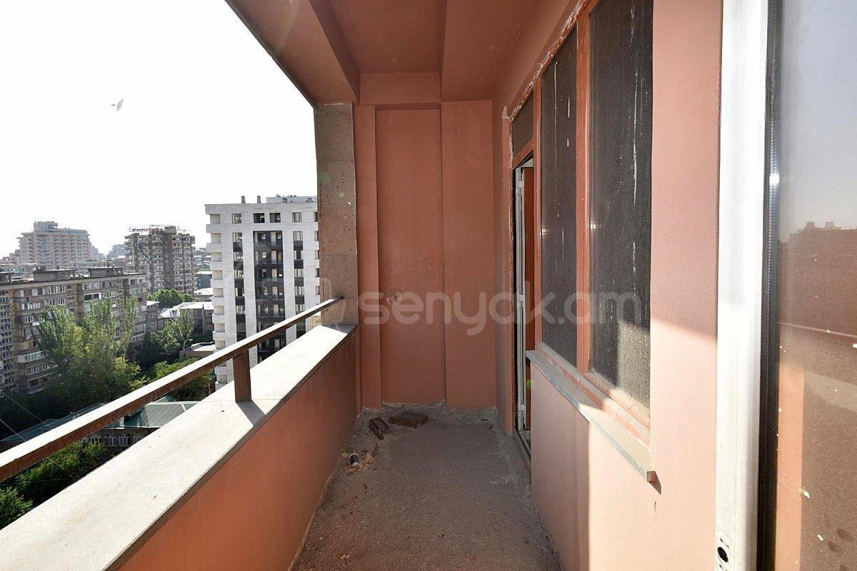 3 Սենյականոց Բնակարան Նորակառույցում, 107քմ, 11/15 հարկ, Զրոյական Վիճակում