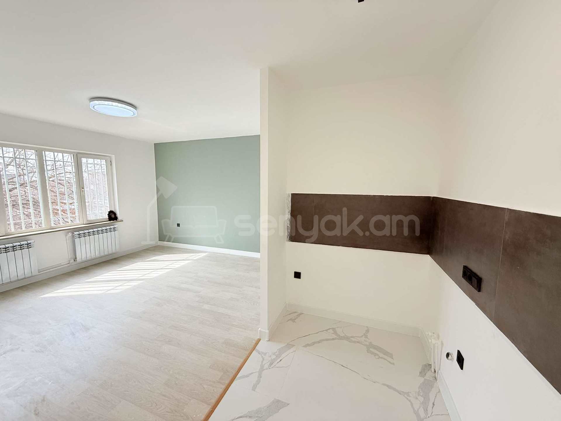 3 Սենյականոց Բնակարան, 58քմ, 2/9 հարկ, Կապիտալ Վերանորոգված
