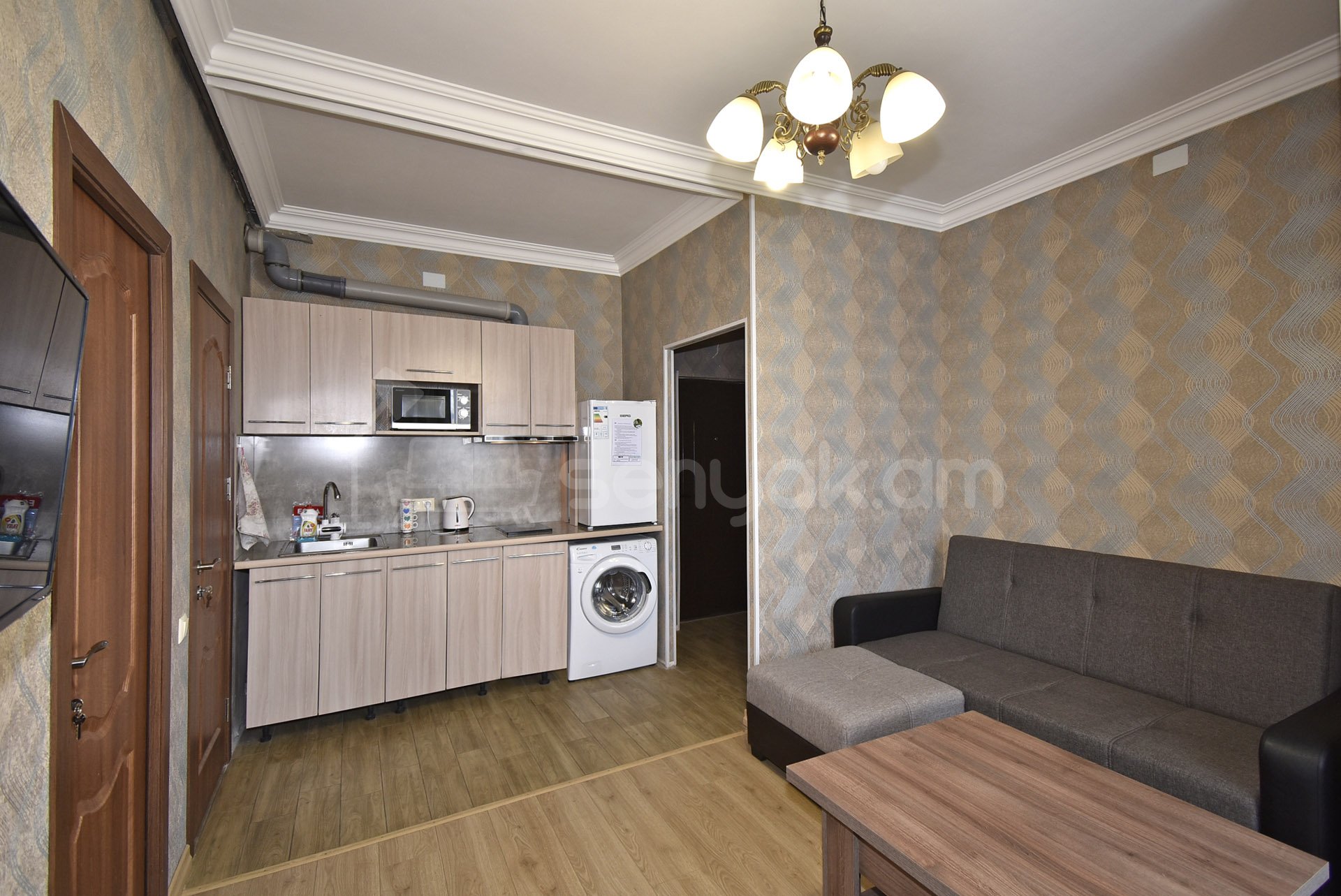 2 Սենյականոց Բնակարան Նորակառույցում, 40քմ, 3/3 հարկ, Կապիտալ Վերանորոգված