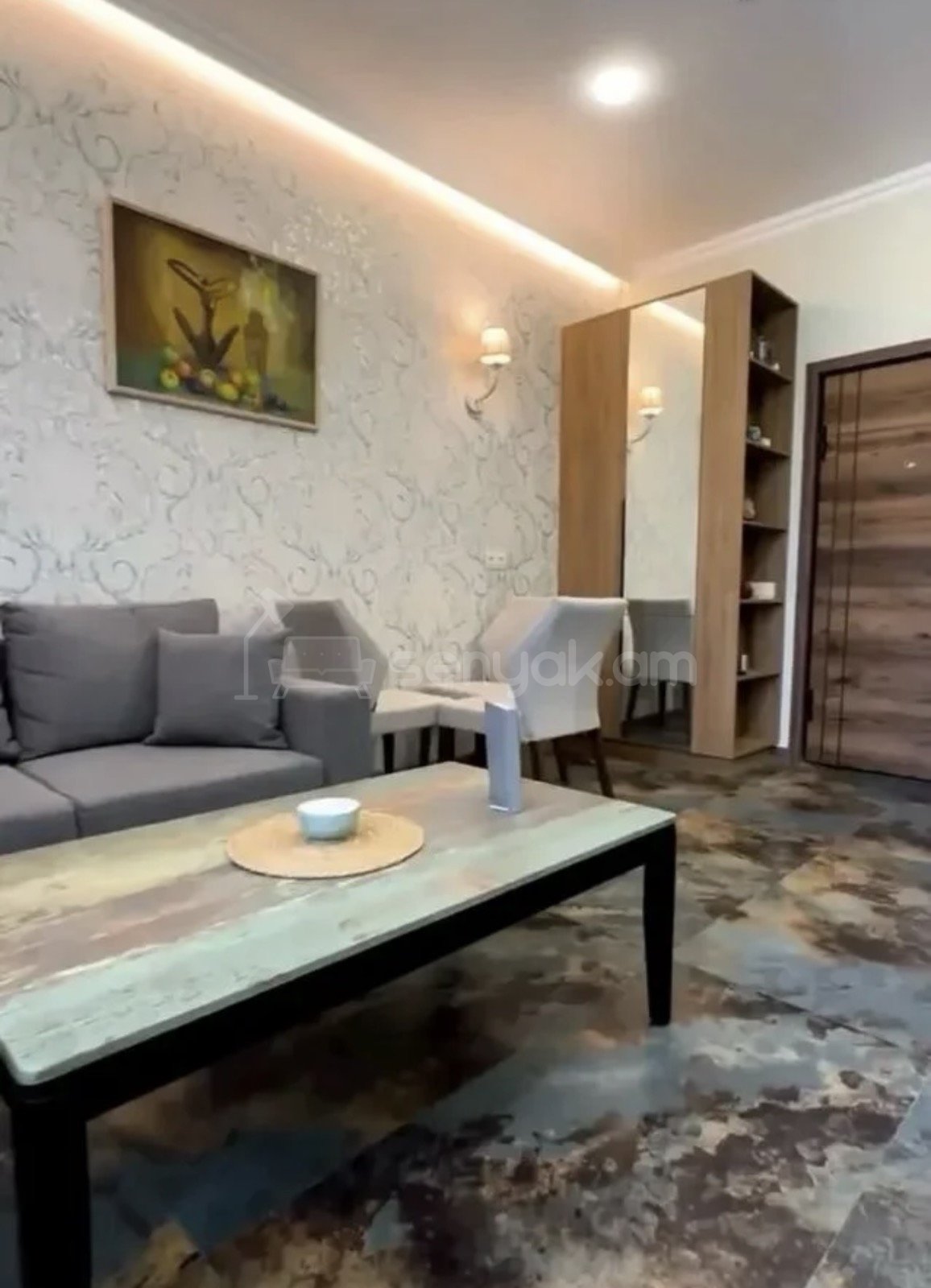 2 Սենյականոց Բնակարան Նորակառույցում, 53քմ, 11/14 հարկ, Դիզայներական Վերանորոգված, Կահավորված, Արևկող