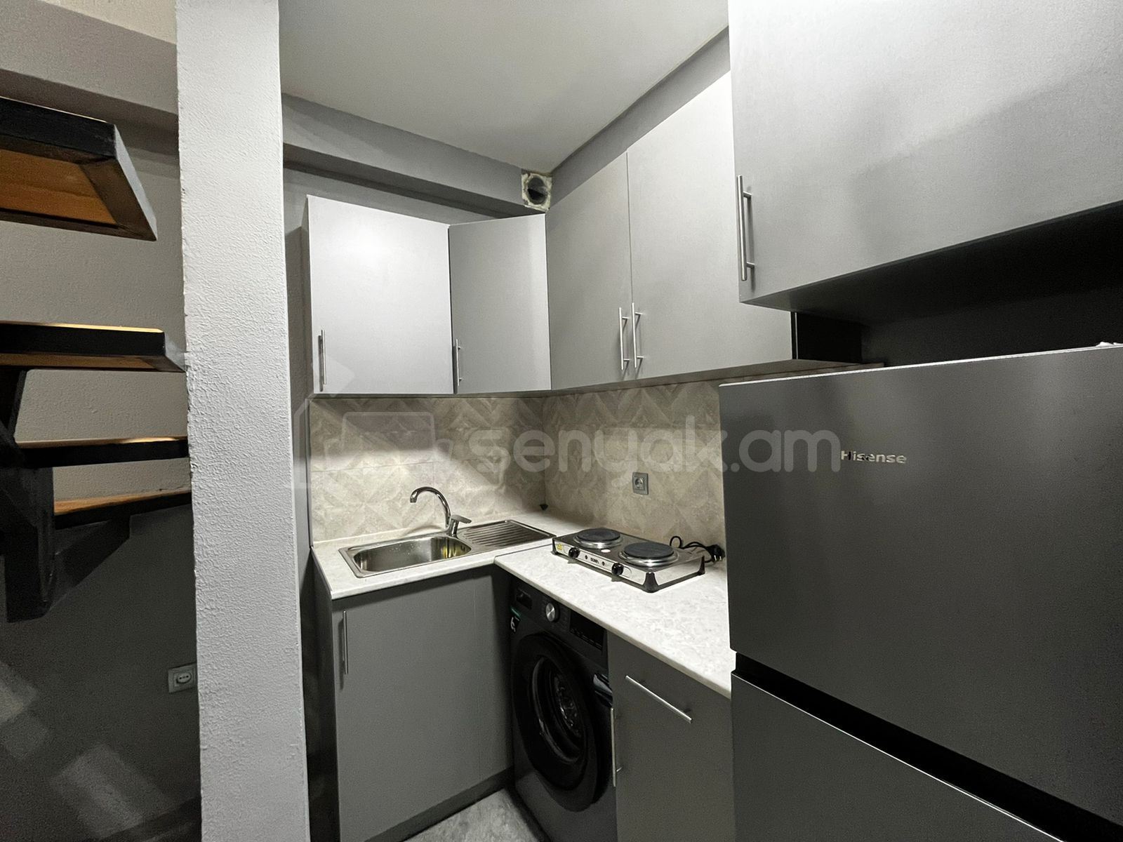 2 Սենյականոց Բնակարան Նորակառույցում, 37քմ, 4/4 հարկ, Դիզայներական Վերանորոգված