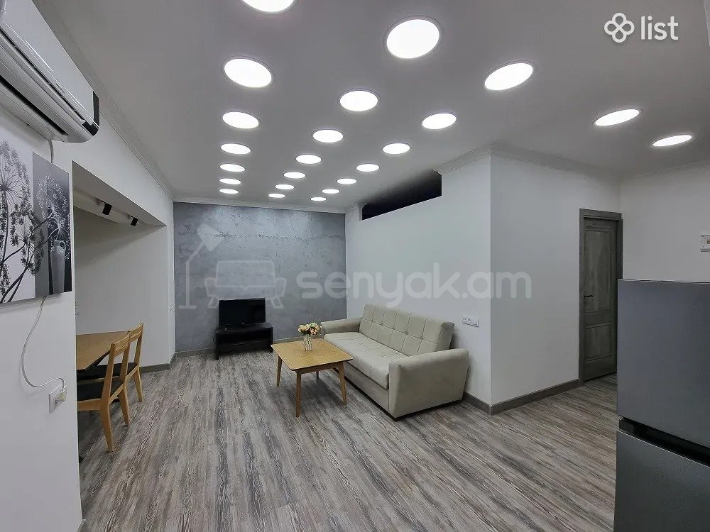 2 Սենյականոց Բնակարան Քարե Շենքում, 43քմ, 4/5 հարկ, Դիզայներական Վերանորոգված, Կահավորված
