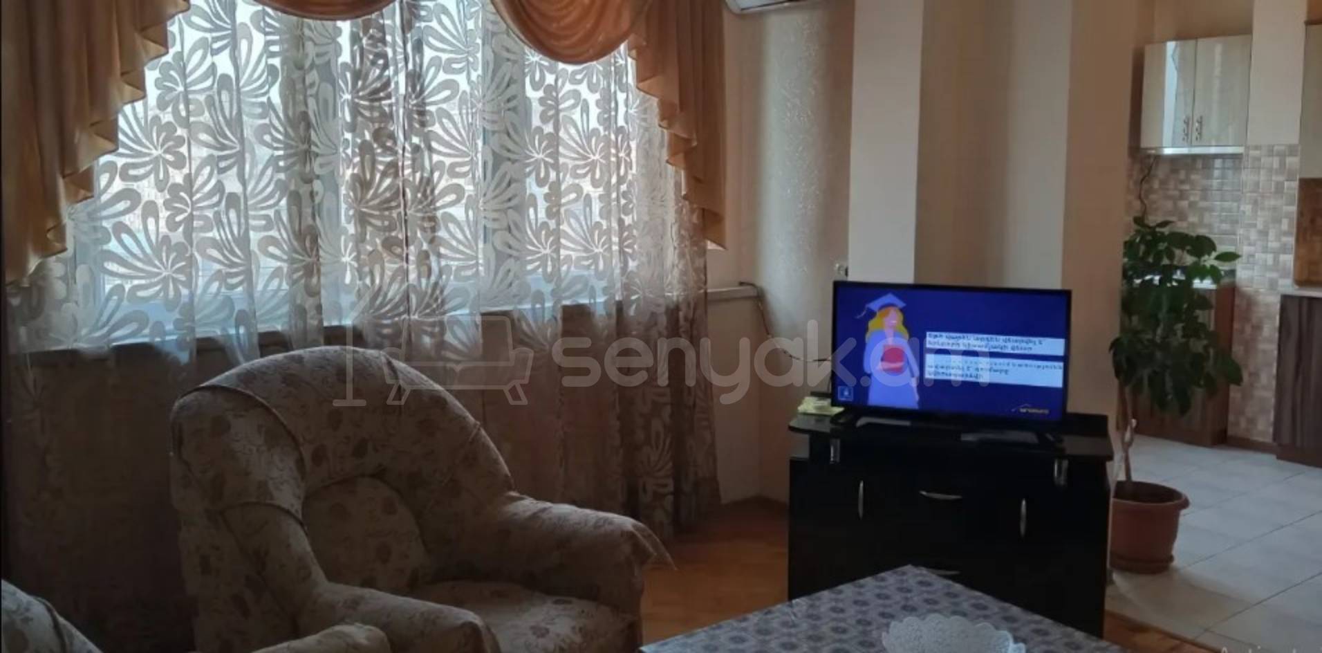 2 Սենյականոց Բնակարան, 50քմ, 9/9 հարկ, Կապիտալ Վերանորոգված, Կահավորված