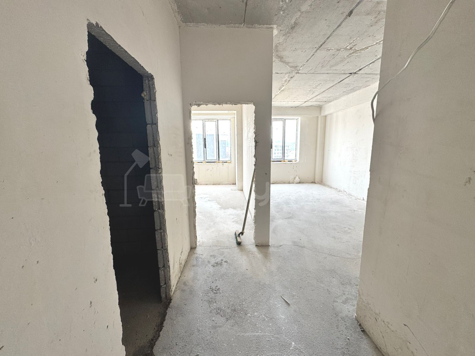 2 Սենյականոց Բնակարան Նորակառույցում, 50քմ, 16/16 հարկ, Զրոյական Վիճակում