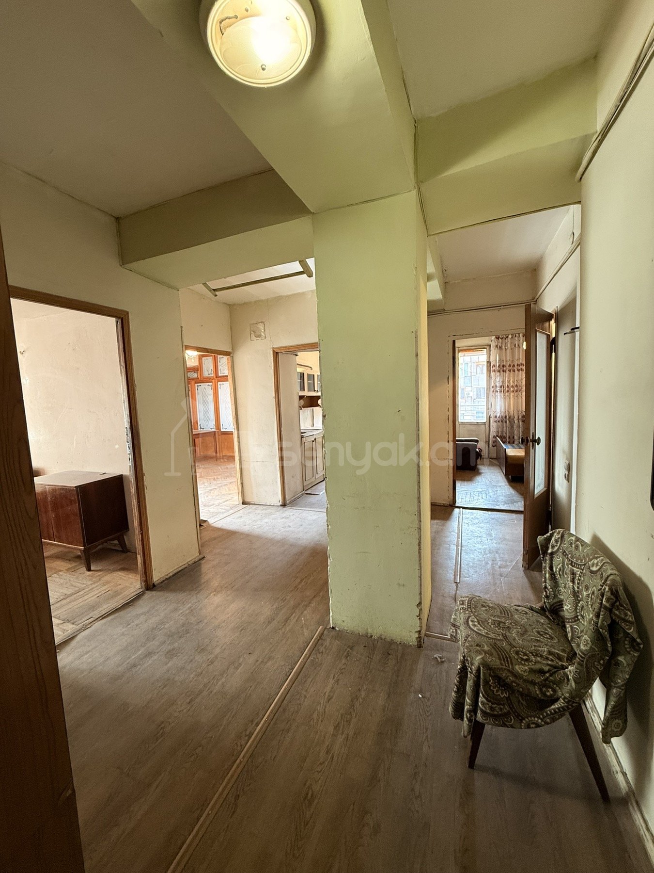3 Սենյականոց Բնակարան, 83քմ, 7/14 հարկ, Պետական Վիճակում