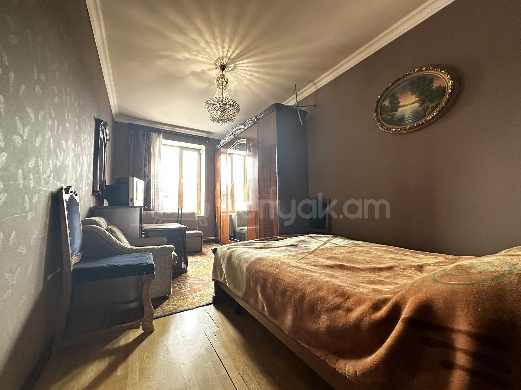 2 Սենյականոց Բնակարան Քարե Շենքում, 71քմ, 4/5 հարկ, Կապիտալ Վերանորոգված