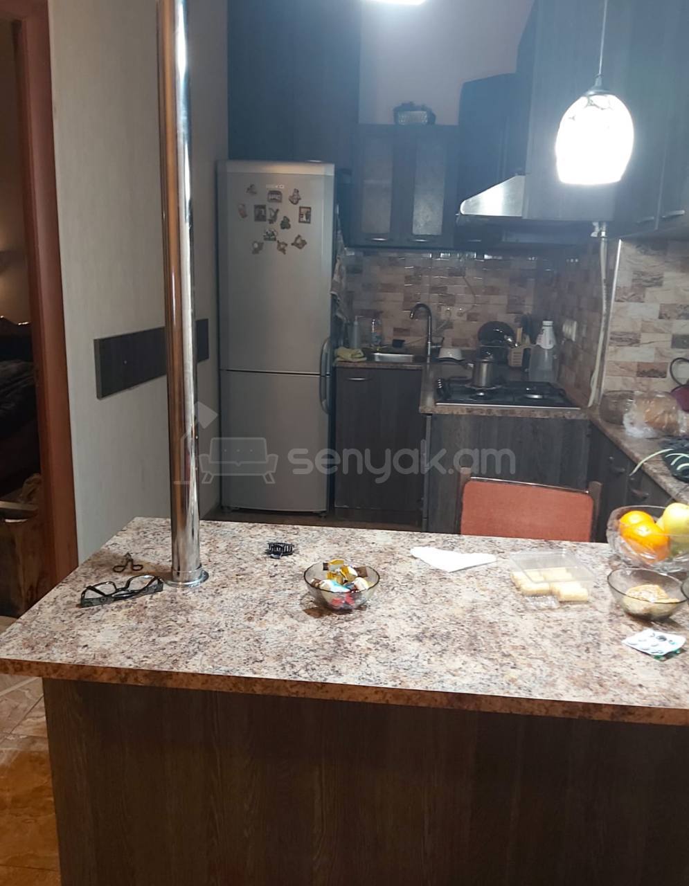 2 Սենյականոց Բնակարան Քարե Շենքում, 50քմ, 3/5 հարկ, Կապիտալ Վերանորոգված, Կահավորված, Արևկող