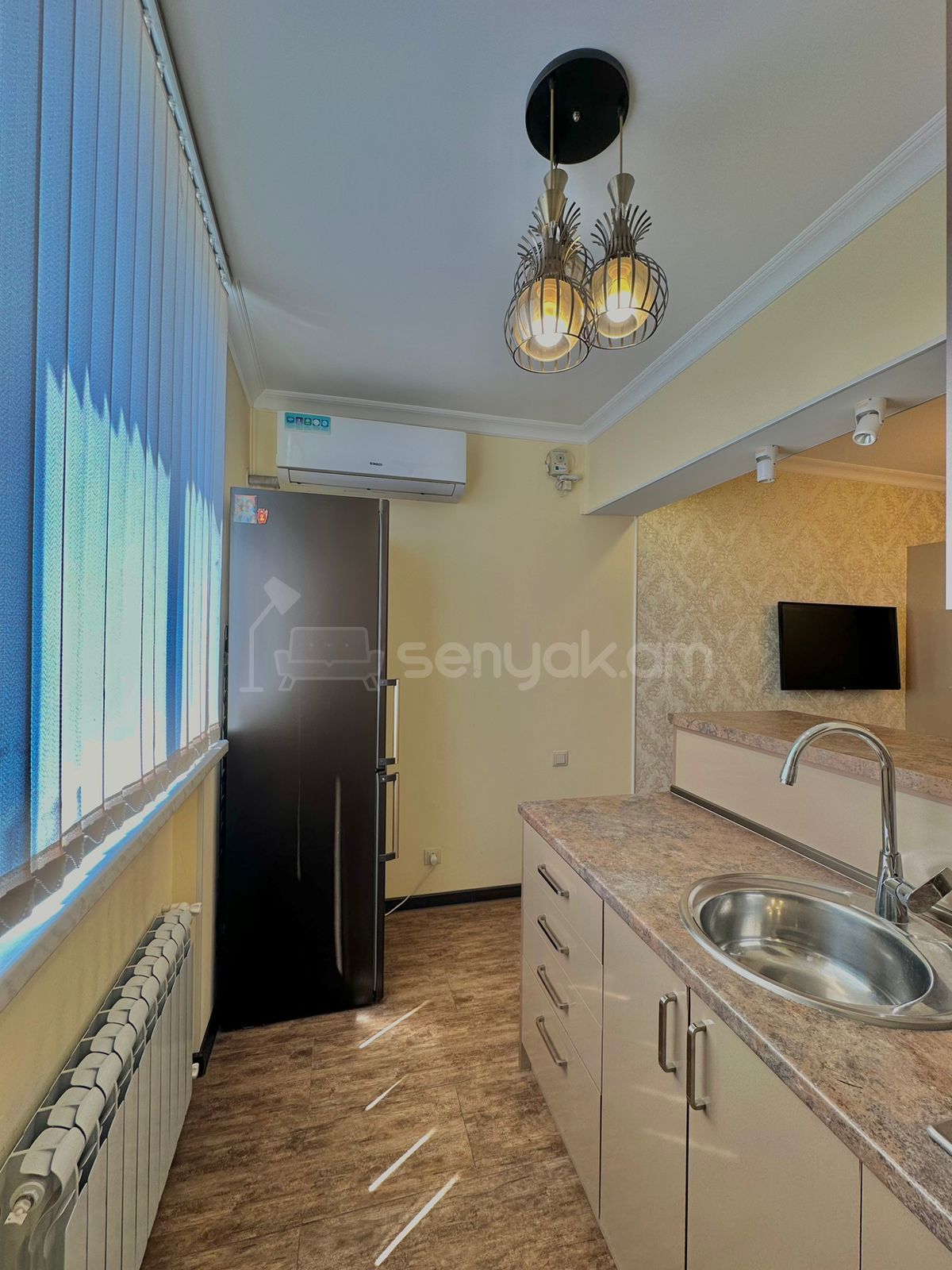 2 Սենյականոց Բնակարան Նորակառույցում, 45քմ, 11/12 հարկ, Դիզայներական Վերանորոգված