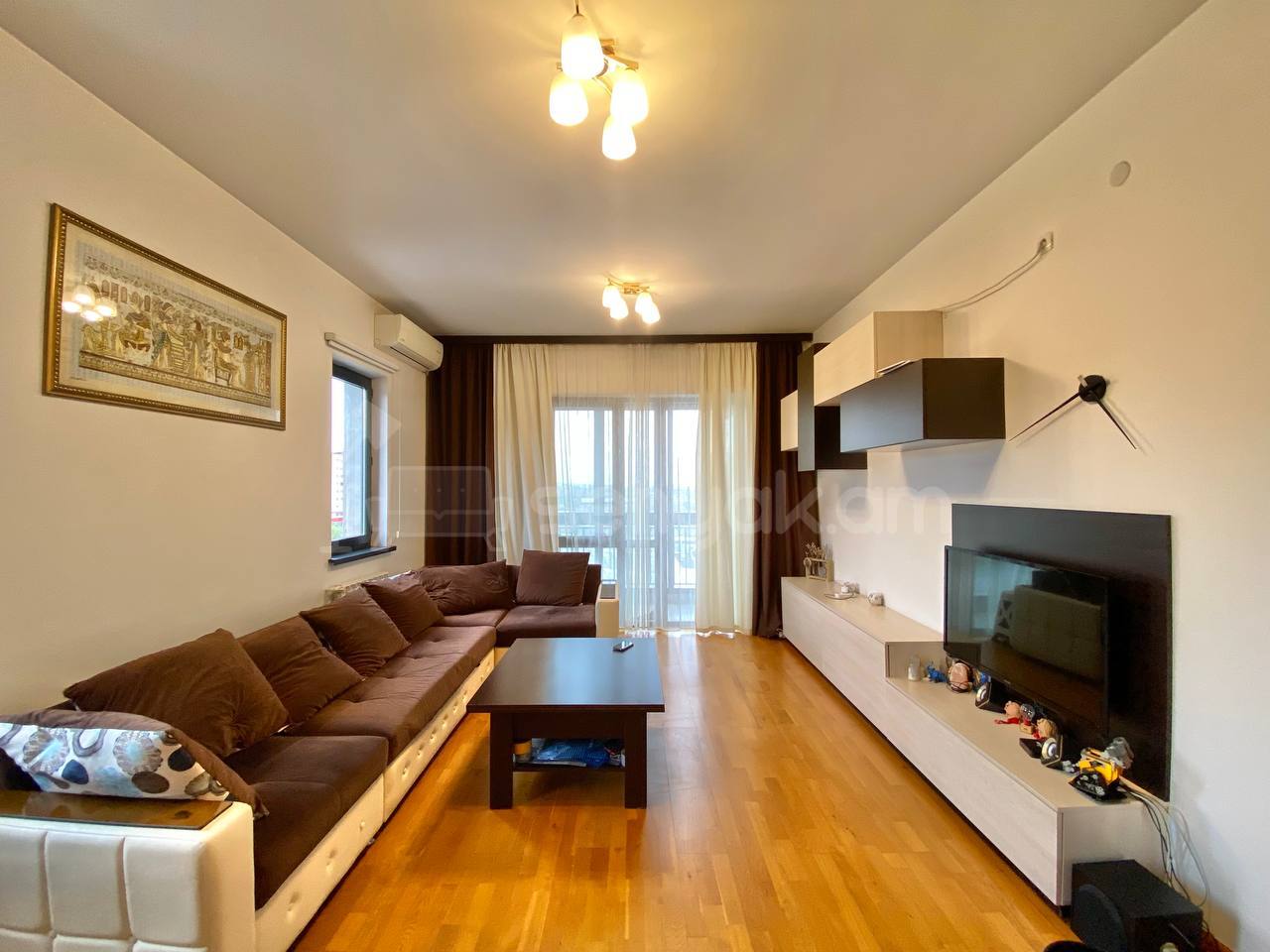 2 Սենյականոց Բնակարան Նորակառույցում, 51քմ, 7/8 հարկ, Կապիտալ Վերանորոգված