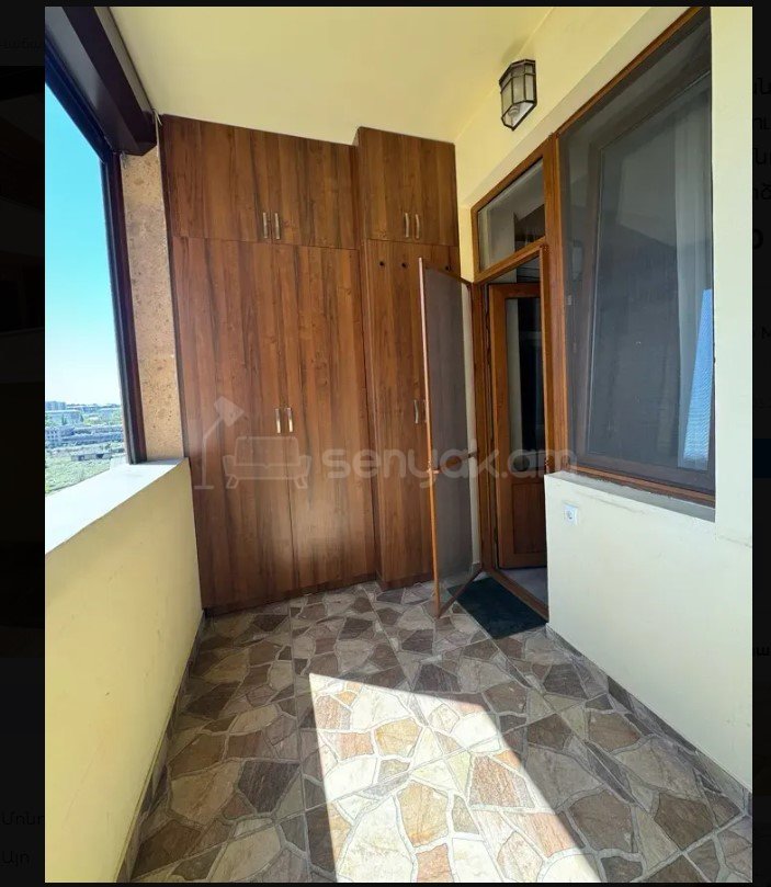 2 Սենյականոց Բնակարան Նորակառույցում, 62քմ, 9/12 հարկ, Կապիտալ Վերանորոգված