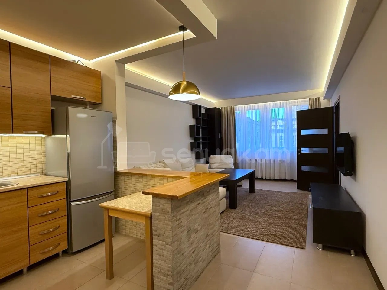 2 Սենյականոց Բնակարան Նորակառույցում, 50քմ, 8/9 հարկ, Կապիտալ Վերանորոգված, Կահավորված