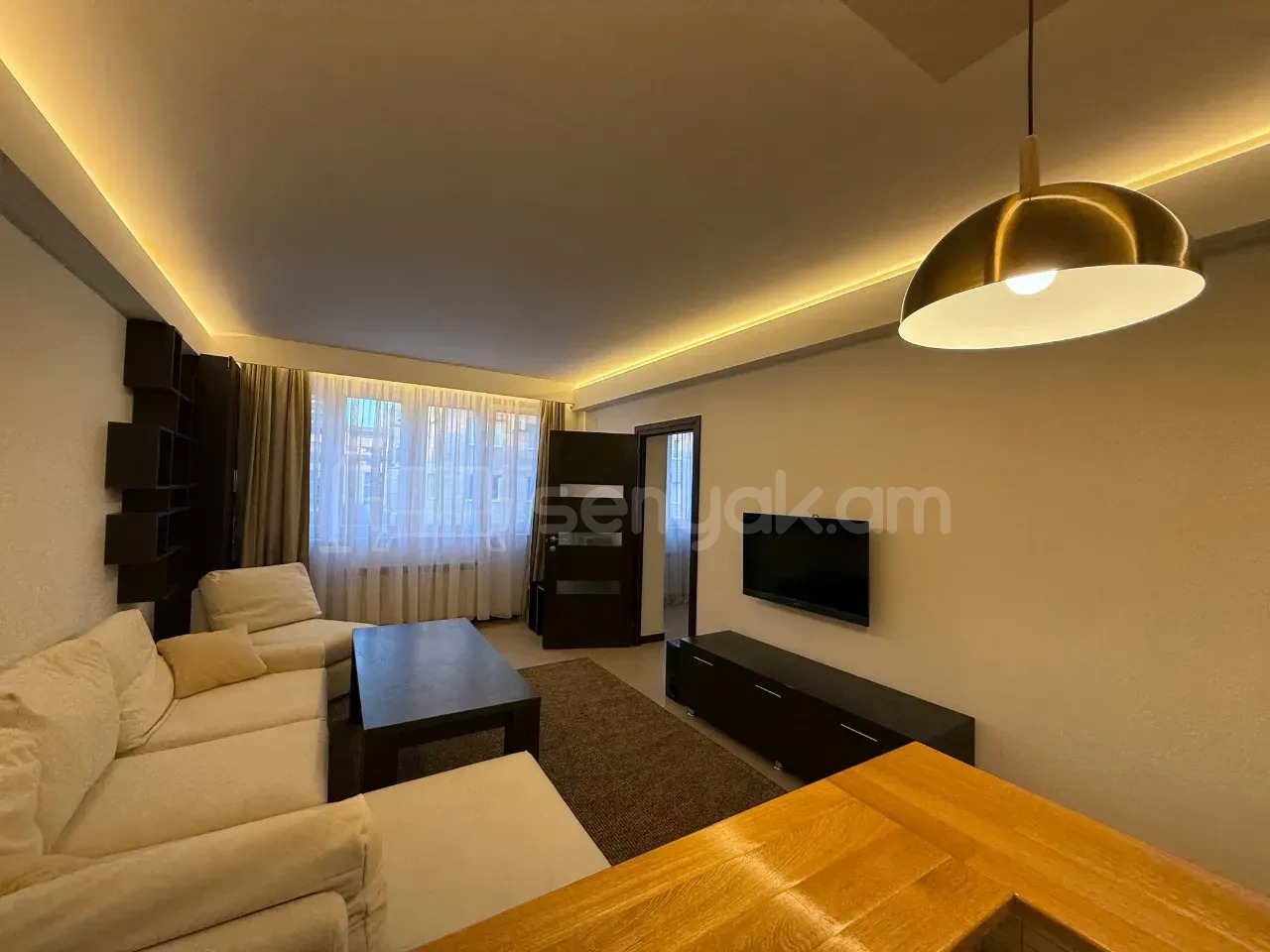 2 Սենյականոց Բնակարան Նորակառույցում, 50քմ, 8/9 հարկ, Կապիտալ Վերանորոգված, Կահավորված