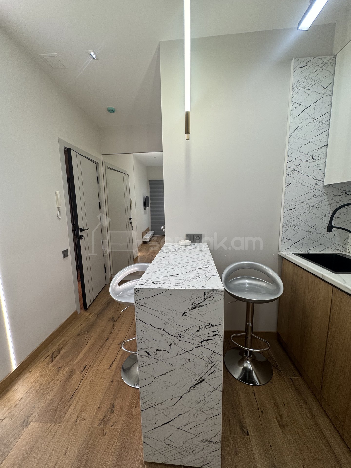 1 Սենյականոց Բնակարան Նորակառույցում, 30քմ, 6/6 հարկ, Դիզայներական Վերանորոգված