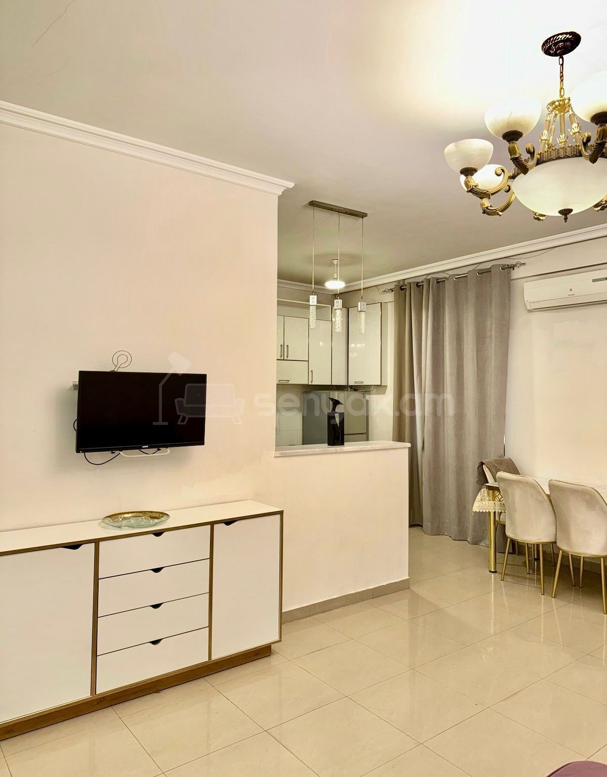 3 Սենյականոց Բնակարան Նորակառույցում, 90քմ, 3/9 հարկ, Կապիտալ Վերանորոգված, Կահավորված