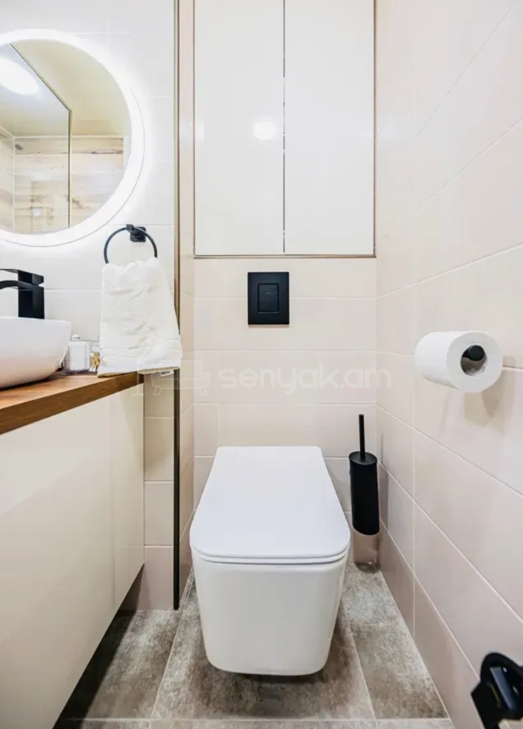 2 Սենյականոց Բնակարան Քարե Շենքում, 50քմ, 4/5 հարկ, Դիզայներական Վերանորոգված