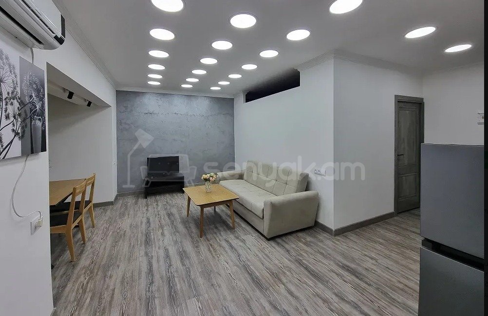 2 Սենյականոց Բնակարան Քարե Շենքում, 45քմ, 4/5 հարկ, Դիզայներական Վերանորոգված, Կահավորված, Արևկող