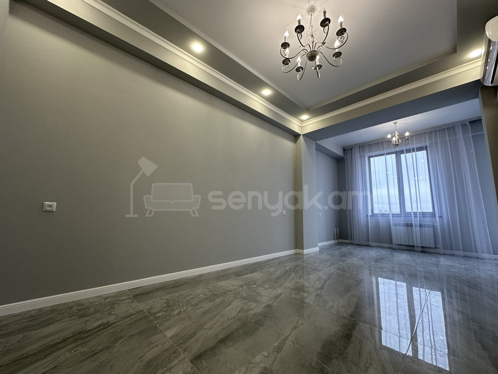 2 Սենյականոց Բնակարան Նորակառույցում, 65քմ, 14/16 հարկ, Դիզայներական Վերանորոգված