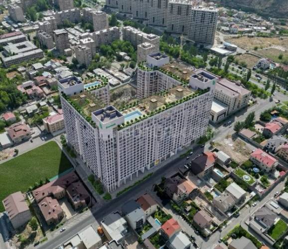 2 Սենյականոց Բնակարան Նորակառույցում, 71քմ, 12/18 հարկ, Զրոյական Վիճակում