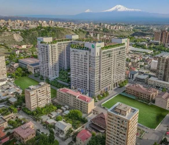 2 Սենյականոց Բնակարան Նորակառույցում, 71քմ, 12/18 հարկ, Զրոյական Վիճակում