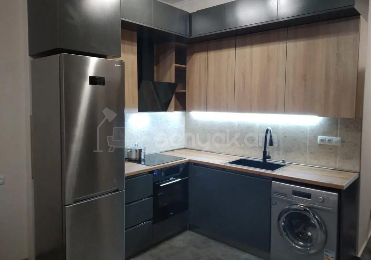 2 Սենյականոց Բնակարան Նորակառույցում, 60քմ, 3/8 հարկ, Կապիտալ Վերանորոգված, Կահավորված